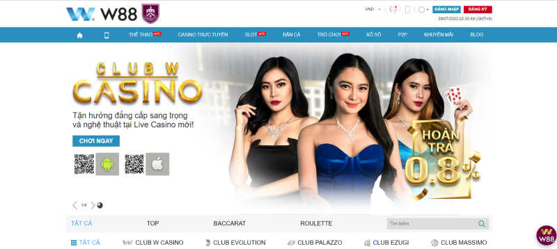 Top 10 địa chỉ chơi baccarat trực tuyến xanh chín tặng tiền miễn phí 19 Club w88 chơi baccarat siêu cuốn